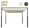 Ikodm Pergola 3 x 3 m Impermeabile Stabile Resistente Anteprima dell’immagine prodotto 1