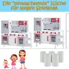 SPIELWERK® Kinder Küche mit Sound Holz Zubehör 38tlg Produktbild-Vorschau 5