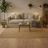 Elegant Floors® Rechteckiger Jute Teppich Natur | Produktbild-Vorschau 3
