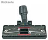 A vacuum cleaner floor head with a rotational adapter shown from the underside. Produktbild-Vorschau