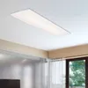 A rectangular LED panel light mounted on a white ceiling. Náhled obrázku produktu