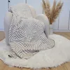 Wohndecke Sand Line zweifarbiges Design zum Wenden, das Produktbild-Vorschau 3