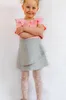 Collant per bambini Aurellie con motivo a rose in bianco 20 Anteprima dell’immagine prodotto 2