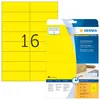 HERMA 4551, Gelb, Rechteck, A4, Universal, Matte, Produktbild-Vorschau 3