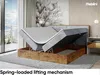 MEBLINI Boxspringbett mit Bettkasten - Gepolstert Produktbild-Vorschau 4