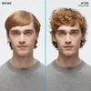 A split image showing a man's hair before and after using Redken Texture Paste. Náhľad obrázku produktu