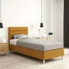 Hotelbett 90x200 cm - Gelb - Polsterbett für Hotels und Produktbild-Vorschau 1