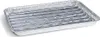 100 Alu Grillschalen Grillpfannen eckig 34 x 22 cm Produktbild-Vorschau 1