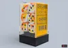 Chessex Würfelset Sunrise/black D6 16mm - 12 Stück Produktbild-Vorschau 1