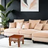 Achaz - Table basse orientale en bois de manguier avec Voir les images du produit 3