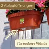 4er Set Geländerkasten Balkon mit Wasserspeicher Blumentopf Produktbild-Vorschau 8