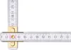 A close-up shot of a folding ruler (Zollstock) forming an L-shape, with measurements visible. Produktbild-Vorschau