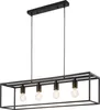 Pendelleuchte - Schwarz - Metall - H 172 cm Produktbild-Vorschau 4