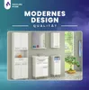 VBChome Badunterschrank 40x85x22 cm Weiß Stehend mit Produktbild-Vorschau 4