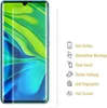 A screen protector is shown next to a smartphone, with feature descriptions listed. Produktbild-Vorschau
