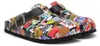 Calceo Damen Clogs Uni Goby mit originellen Prints, Produktbild-Vorschau 1