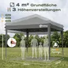 Sekey Faltpavillon 2x2 m wasserdicht UV50+ Gartenpavillon Produktbild-Vorschau 3