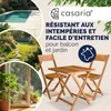 CASARIA® Salon De Jardin Exterieur - Petit Salon De Jardin Voir les images du produit 2