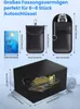Product dimensions and features are illustrated with text and graphics. Produktbild-Vorschau