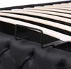 Letto a cassetti MODFU, letto imbottito 180 x 200 cm, letto Anteprima dell’immagine prodotto 9