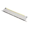Logilink 19" Cat.6A Patchpanel, 24-Port, grau, 0,5 HE Produktbild-Vorschau 6