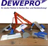 DEWEPRO Zahnkelle 4x4 mm PROFI - Edelstahlblatt 270x130mm – Produktbild-Vorschau 2