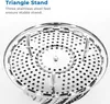 Edelstahl Dampfgarer Einstellbar Dünsteinsatz (15.5cm-27cm) Produktbild-Vorschau 5