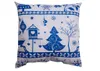 Deko-Kissen Weihnachten Blau Produktbild-Vorschau 2