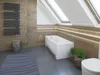 BADLAND Badewanne Rechteck Medium 160x75 mit Acrylschürze, Produktbild-Vorschau 4