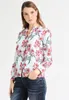 GIN TONIC Damen Bluse mit Knopfleiste und Kragen, Größe:XL, Produktbild-Vorschau 2