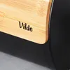 Spazioso contenitore per il pane in resistente legno di Anteprima dell’immagine prodotto 5