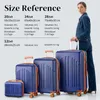 FCH 4tlg. Hartschalenkoffer Trolley M/L/XL 360° Rollen + Produktbild-Vorschau 2