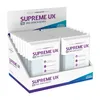 A display box filled with card sleeves. Produktbild-Vorschau