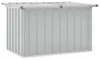 vidaXL Zahradní box šedý 109x67x65 cm Náhled obrázku produktu 1