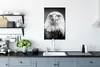 MuchoWow® Poster Adler - Raubvogel - Schwarz - Weiß - Tiere Produktbild-Vorschau 3