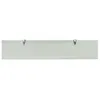 vidaXL Schweberegal Glas 100x20 cm 8 mm Produktbild-Vorschau 2