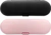 Two toothbrush cases, one black and one pink, are shown side-by-side against a white background. Anteprima dell’immagine prodotto