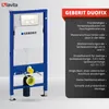 DOMINO Geberit Duofix Basic Vorwandelement + Wand-WC Produktbild-Vorschau 3