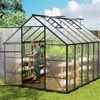 UISEBRT Premium Serre en aluminium 310x250x205cm, 7.75m² Voir les images du produit 9