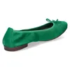 Tamaris Damen Ballerinas Grün Rauleder Größe: 36 Produktbild-Vorschau 4