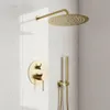 Unterputz-Duschset Rea Js-7029Bg Brush Gold Produktbild-Vorschau 2