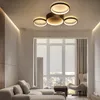 ZMH LED Deckenleuchte Warmweiß Wohnzimmer Modern Ring Produktbild-Vorschau 10