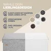 CASARIA® Sitzbank mit Stauraum Faltbar Grau 80x40x40cm Produktbild-Vorschau 7
