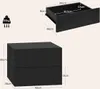 WOLTU 2er Set Nachttisch hängend, mit Schublade, 40x30x30 Produktbild-Vorschau 3