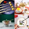 8-teiliges Blumenlöffel-Dessertlöffel-Set, Produktbild-Vorschau 5