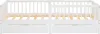 Homestyle4u Kinderbett 90x200 Holzbett mit Rausfallschutz 2 Produktbild-Vorschau 9