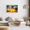 Poster - Poster ohne Rahmen - Meer Strand Palme - 91,5x61 Produktbild-Vorschau 6