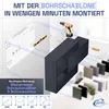Wandregal Karo Schweberegal aus Holz Anthrazit Produktbild-Vorschau 6