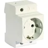Pollmann Verteiler-Einbausteckdose 1-fach 6334787 grau Produktbild-Vorschau 2