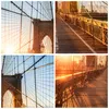 Gerahmtes Poster - Schwarzer Rahmen - New York Brücke - Produktbild-Vorschau 9